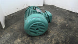 Teco AEHE 3 HP AC Motor 1800 RPM 4P 3 Phase 182TC 208-230/460 V TEFC 60 HZ