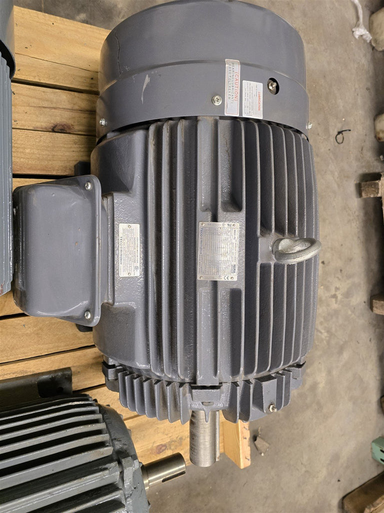 TECO NP0504 50HP AC Motor 1800RPM 4P 3PH 326T 230/460V TEFC 60Hz