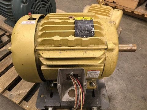 Baldor EM2333T-NYB 15HP AC Motor 1800RPM 4P 3PH 254T 230/460V TEFC 60Hz