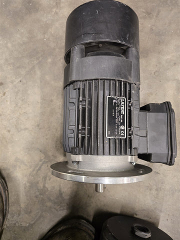 Lafert AF 80 S6 .55kW AC Motor 1200RPM 6P 3PH 208-230/440-460V TEFC 60Hz