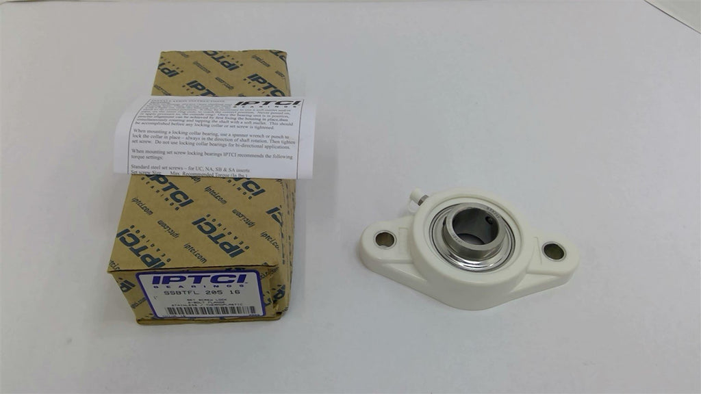 Iptci SSBTFL 205 16 Set Screw Lock 2-Bolt Flange Bearing