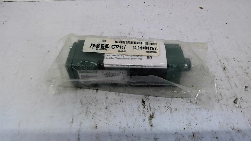Numatics 152SA400K046T30 Solenoid Valve 150 PSI