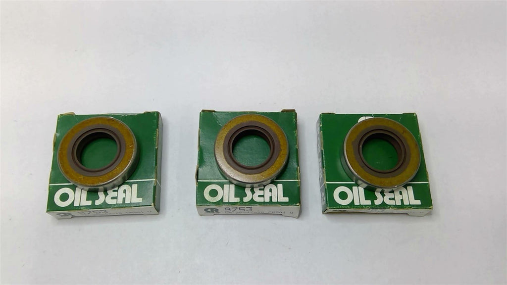 CR Seals 9753 CR 25x47x10 CRSA1 Oil Seal Lot Of 3