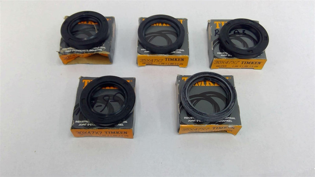 Timken 30x47x7 Oil Seal Lot Of 5