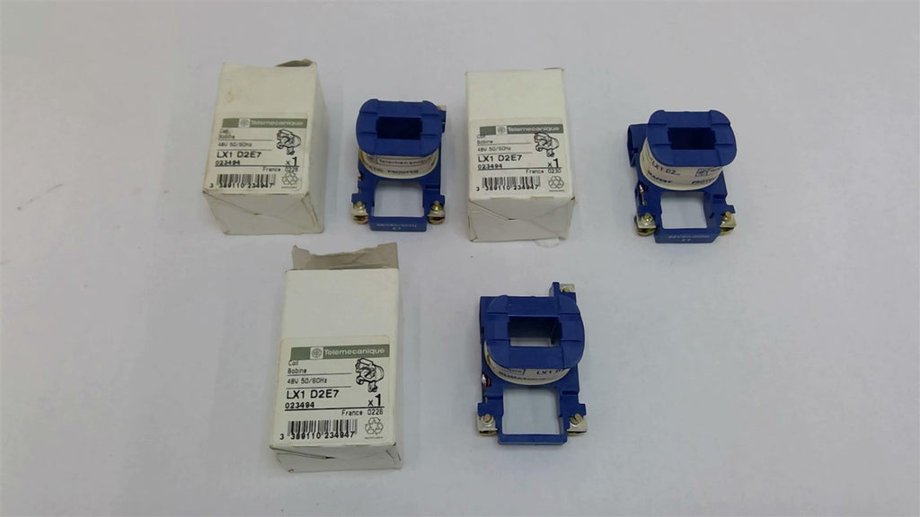 Telemecanique LX1D2E7 Contactor Coil 48V 50/60HZ Lot Of 3