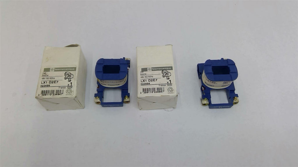 Telemecanique LX1D2E7 Contactor Coil 48V 50/60HZ Lot Of 2