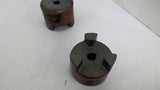 Lovejoy L-100 .500 Jaw Coupling Lot of 2