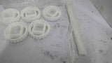 Habasit M12S2403Q6 Sprocket M12 Molded 24 Tooth 1.5" SQ Bore Lot of 5