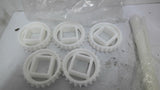 Habasit M12S2403Q6 Sprocket M12 Molded 24 Tooth 1.5" SQ Bore Lot of 5