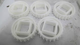 Habasit M12S2403Q6 Sprocket M12 Molded 24 Tooth 1.5" SQ Bore Lot of 5