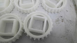 Habasit M12S2403Q6 Sprocket M12 Molded 24 Tooth 1.5" SQ Bore Lot of 5