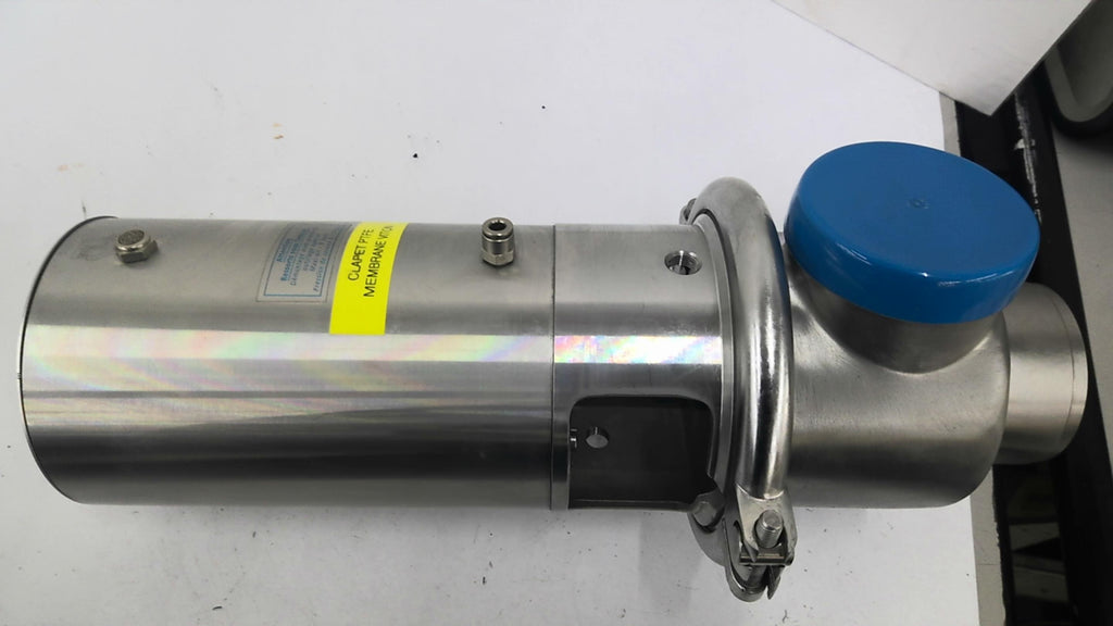 EuroBINOX 550319 Sanitary Pneumatic Actuator 316L Stainless Steel Valve Unit