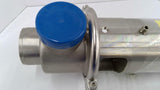 EuroBINOX 550319 Sanitary Pneumatic Actuator 316L Stainless Steel Valve Unit