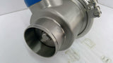 EuroBINOX 550319 Sanitary Pneumatic Actuator 316L Stainless Steel Valve Unit