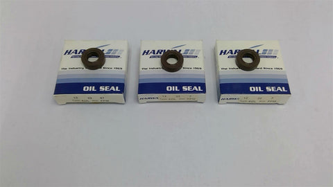 Harwal 12x22x7 ADL FPM Oil Seal Lot Of 3