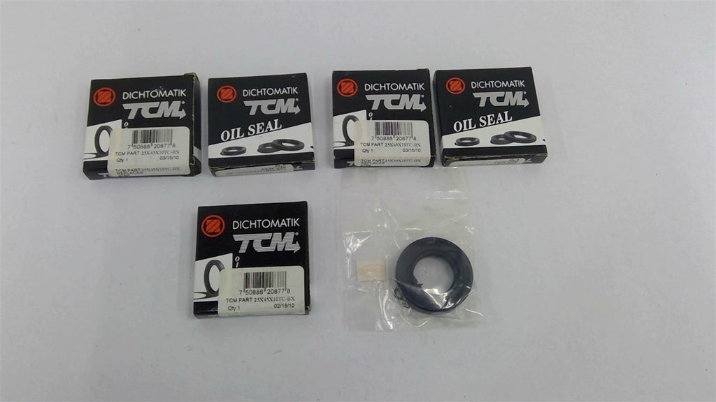 Dichtomatik TCM 25x45x10TC-BX Oil Seal Lot Of 5