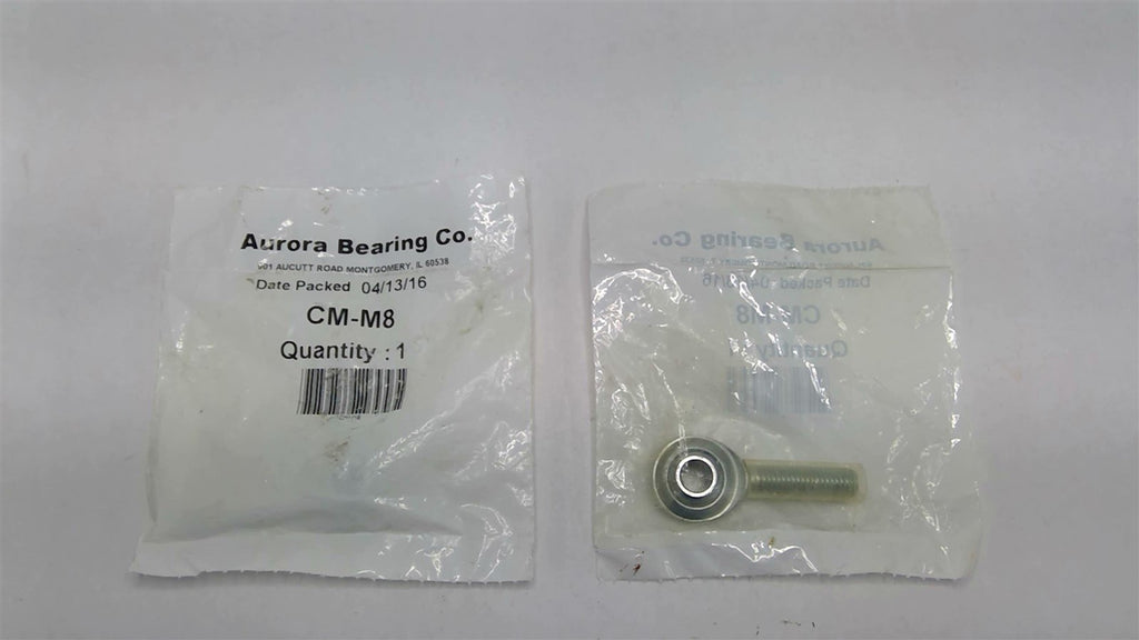 Aurora Bearing Co. CM-M8 Rod End Bearing Lot Of 2