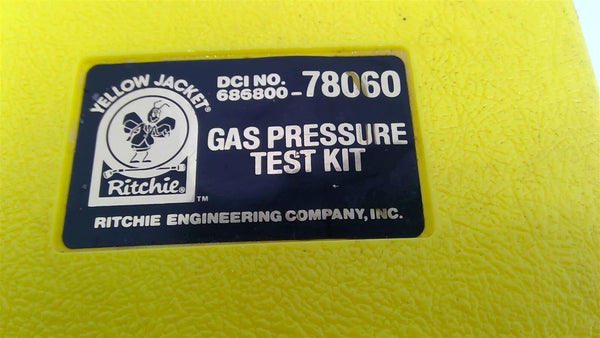 Yellow Jacket Ritchie 78060 Gas Pressure Test Kit – BME Bearings and ...