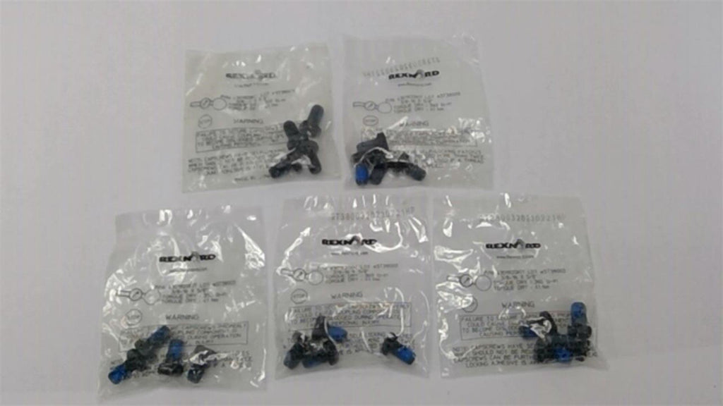 Rexnord 4301920KIT 3/8-16x5/8" Bolt Package Of 4 Lot Of 5