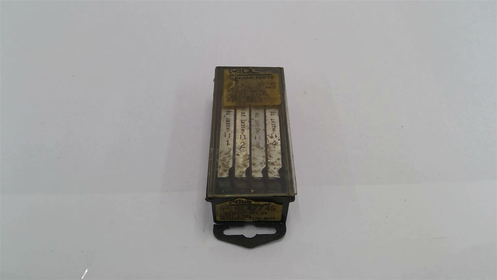 Ridge 47745 Right Hand Alloy Steel Universal Pipe Dies 1/2"-3/4"
