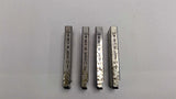 Ridge 47745 Right Hand Alloy Steel Universal Pipe Dies 1/2"-3/4"