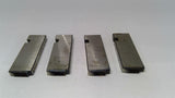 Ridge 47745 Right Hand Alloy Steel Universal Pipe Dies 1/2"-3/4"