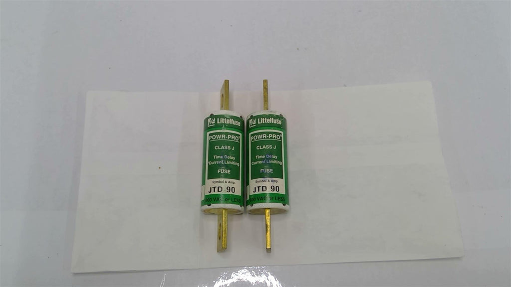 Littlefuse JTD 90 Power-Pro 90 Amp Time Delay Current Limiting Fuse Lot Of 2
