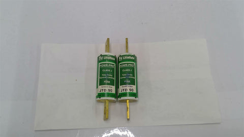 Littlefuse JTD 90 Power-Pro 90 Amp Time Delay Current Limiting Fuse Lot Of 2