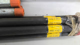 Various Sized Galvanized/Black Steel Pipes Lot Of 33