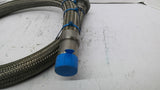 Bradied hose 1 1/2" OD 1 1/4" ID