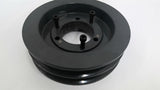 2B58SDS Pulley 2 Groove uses SDS Bushing
