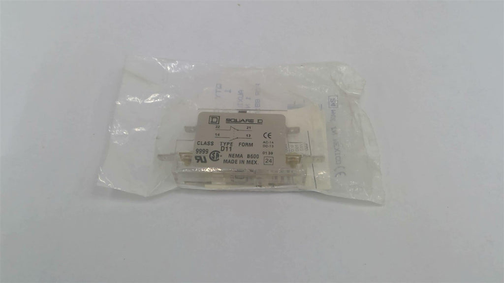 Square D 9999D11 Auxiliary Contact