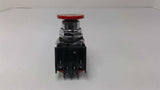 Eaton 102650TD3 E-Stop Push Button On 10250T/E34 Mounting Adapter