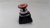 Eaton 102650TD3 E-Stop Push Button On 10250T/E34 Mounting Adapter
