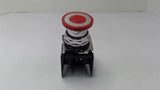 Eaton 102650TD3 E-Stop Push Button On 10250T/E34 Mounting Adapter