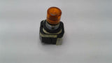 Allen Bradley 800T-PA16 Orange Push Button 120V 50/60HZ
