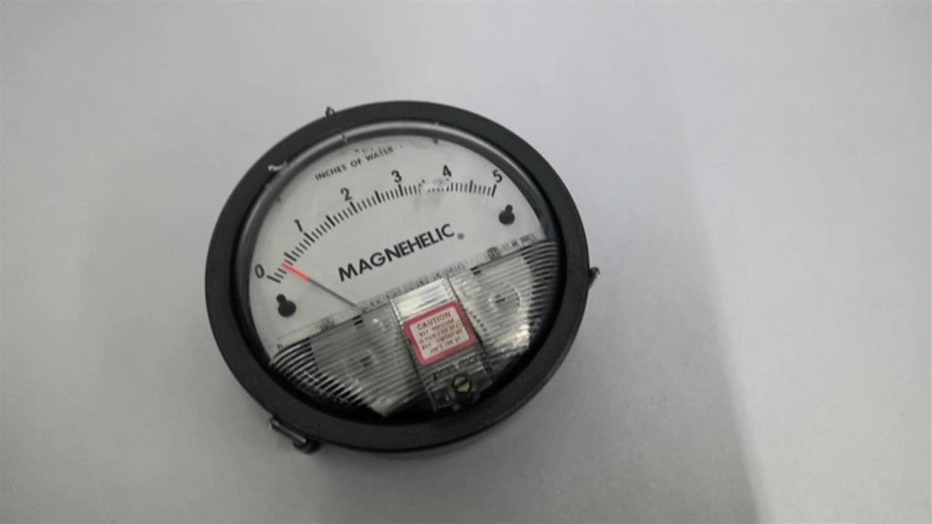 Magnehelic 2005C Inches Of Water Gauge 0-5"