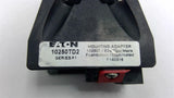 Eaton 10250TD2 Black Flush Pushbutton On T16021 Mounting Adapter Lot Of 2