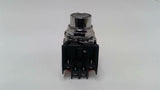 Eaton 10250TD2 Black Flush Pushbutton On T16021 Mounting Adapter Lot Of 2