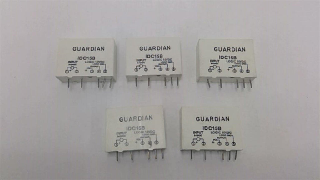 Guardian IDC15B Input Relay Module Lot Of 5