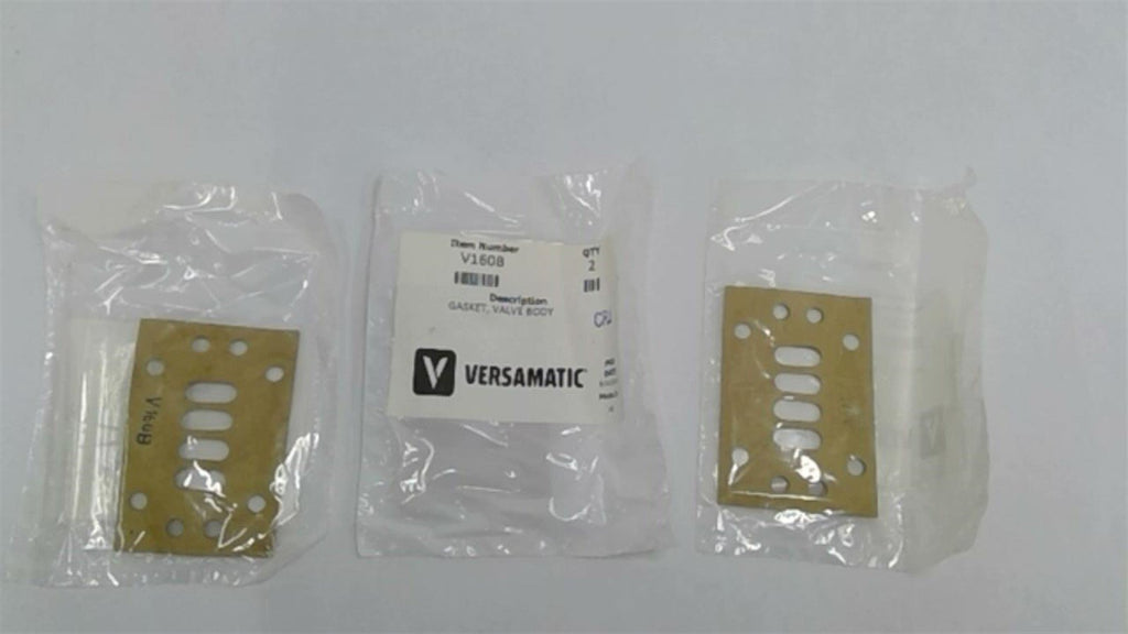 Versamatic V160B Gasket Valve Body Package of 2 Lot Of 3