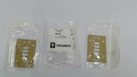 Versamatic V160B Gasket Valve Body Package of 2 Lot Of 3