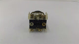 Allen Bradley 800T-H2 2 Position Selector Switch W/2 800T-XA Lot Of 2