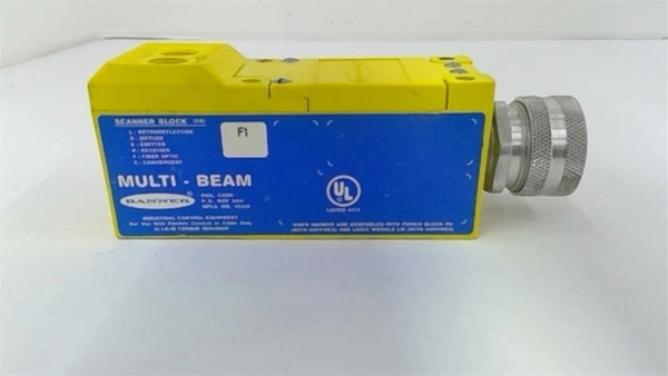 Basic Scanner Blocks Banner F1 Multi-Beam Scanner Block – BME Bearings and Surplus