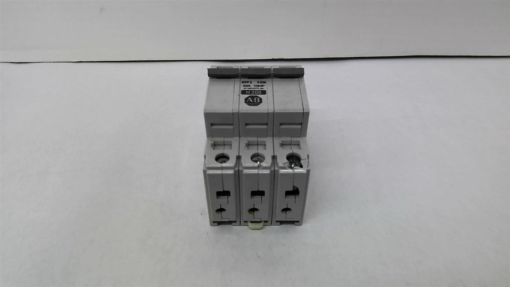 Allen-Bradley 1492-CB3 Brekaer 3 Pole 20 Amp