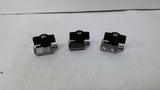S34 1/8" Cw617N Valve Lot of 3