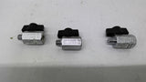 S34 1/8" Cw617N Valve Lot of 3