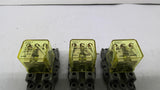 IDEC RH3B-05C Relay 24 VDC Lot of 3