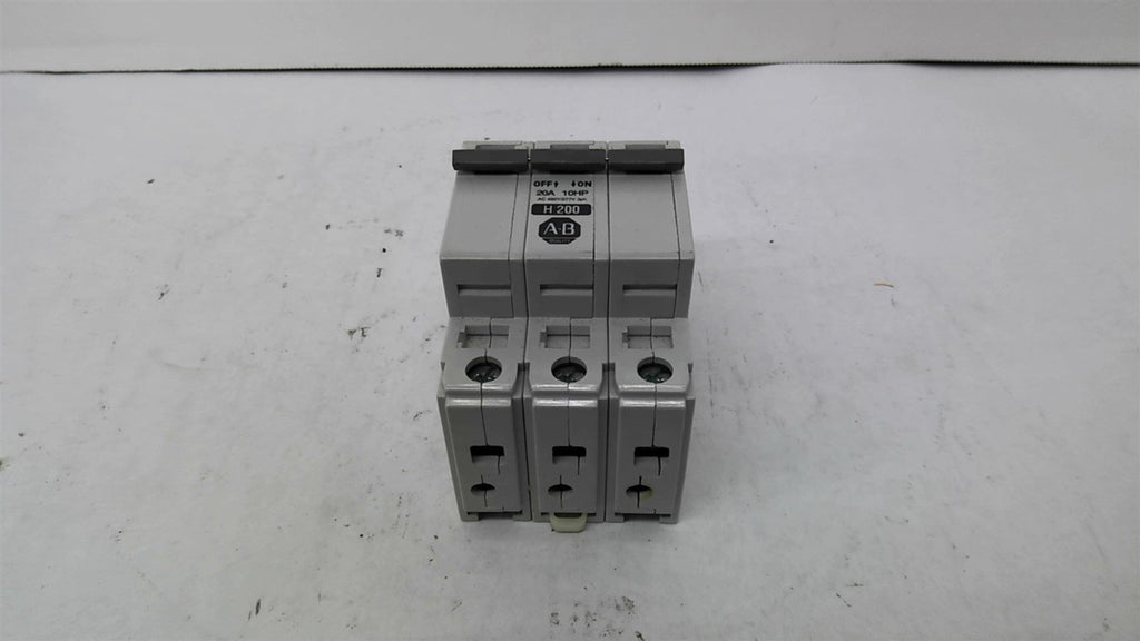 Allen-Bradley 1493-CB3 Breaker 20 Amp 3 Pole