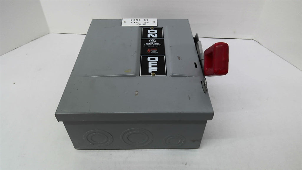 GE THN3361 30A 600v Safety Switch Type 1